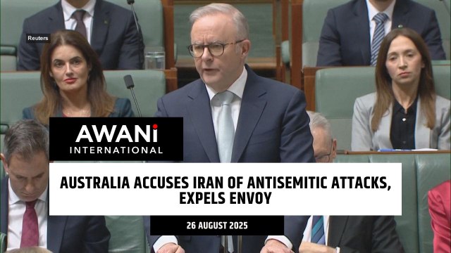 Australia accuses Iran of antisemitic attacks, expels envoy