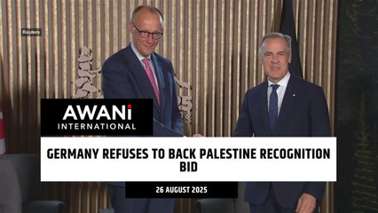 Germany refuses to back Palestine recognition bid