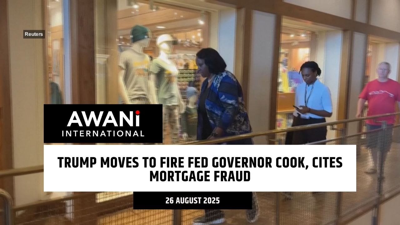 Trump moves to fire Fed Governor Cook, cites mortgage fraud