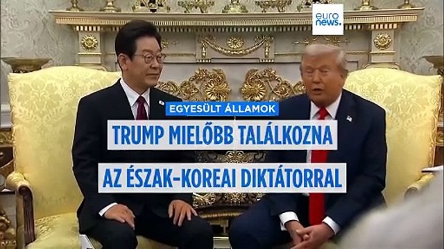 Donald Trump reméli, hogy még idén találkozhat Kim Dzsongun észak-koreai elnökkel