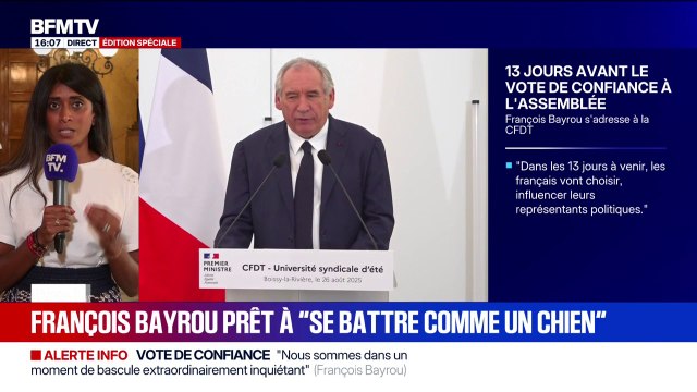Vote de confiance du 8 septembre: Appeler les députés à voter, ce n'est pas un risque , assure Prisca Thévenot, députée Ensemble pour la République des Hauts-de-Seine