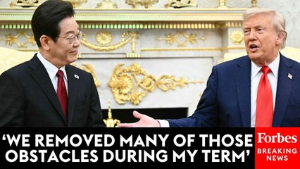 Trump Takes Credit For Improvement Of Relations Between South Korea And Japan