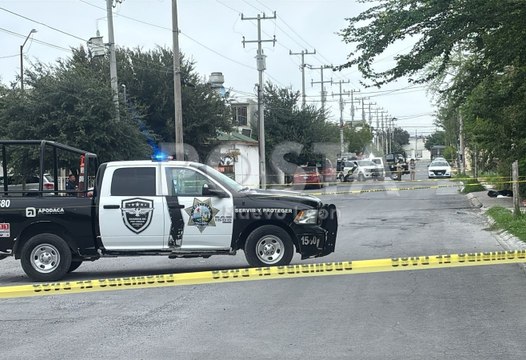 Hallazgo de restos humanos genera operativo policial en Apodaca