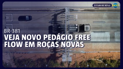 BR-381 terá novos pedágios sem cancela