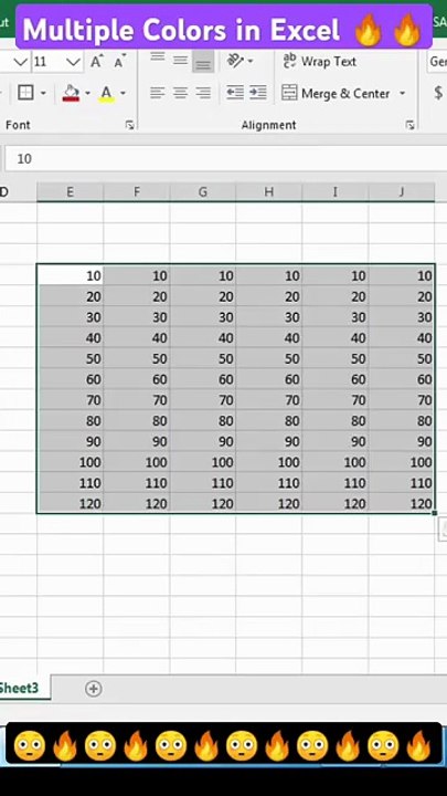 ✅ How to Add Color Effects in Excel | Make Your Sheets Look Professional!