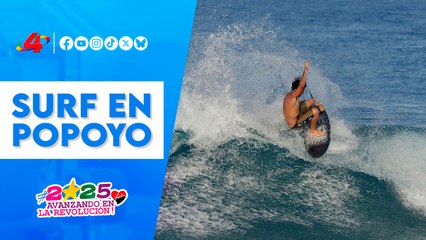 🌊🏄‍♂️ Emoción y adrenalina en el Torneo ALAS Global Tour Pro 2025 desde Playa Popoyo, Rivas