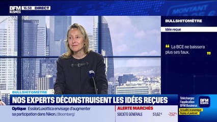 Bullshitomètre : "La BCE ne baissera plus ses taux" - FAUX répond Valentine Ainouz - 26/08