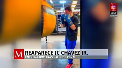 Julio César Chávez Jr. regresa a entrenar tras salir de penal de Hermosillo