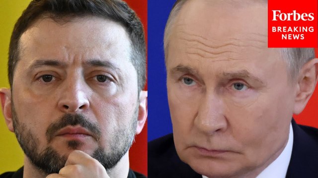 'It Takes Two To Tango': Trump Pressed On Potential Putin-Zelensky Meeting