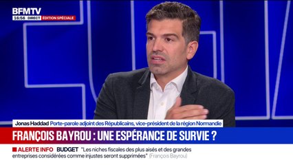 Vote de confiance du 8 septembre: "Notre pays aurait mérité qu'on se bouge pendant l'été plutôt que chacun soit à la plage", lance Jonas Haddad, porte-parole LR