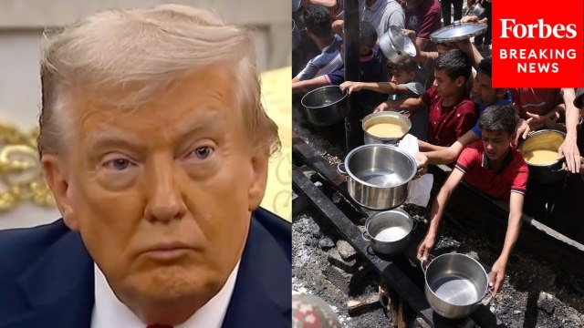 'Do You Agree With That?': Trump Pressed On UN-Backed Report Declaring Famine In Gaza