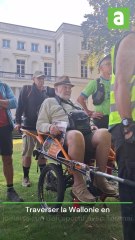 Grande traversée de la Wallonie en joëlette avec Cap 48