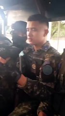 Graban a militar hondureño llorando porque lo dejó la cipota