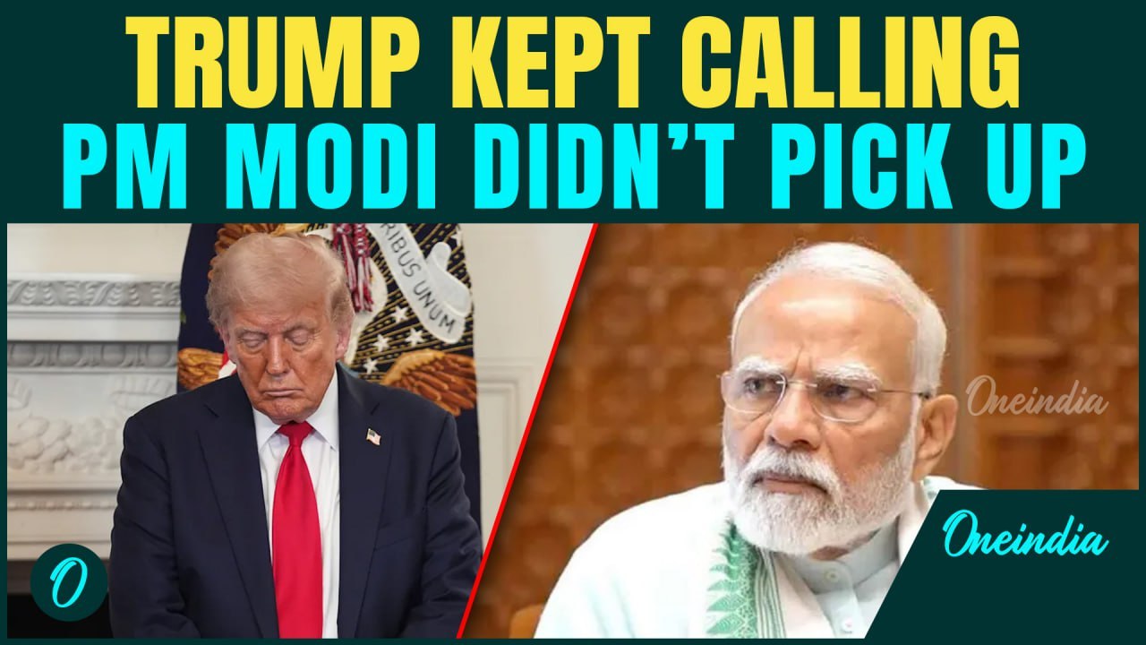 Trump IGNORED by Modi | Indian PM Refuses Call with Trump as Indo-U.S Tariff War Escalates: Report