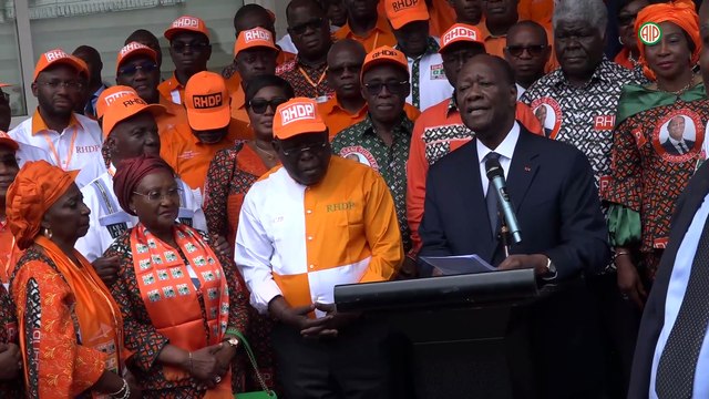 Présidentielle 2025 : Alassane Ouattara dépose son dossier de candidature à la CEI