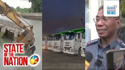 State of the Nation: (Part 1) Bagong tambakan ng basura; Sinibak na PNP chief; La Niña; Atbp.