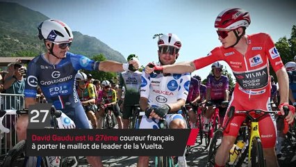 Vuelta - Gaudu en rouge !