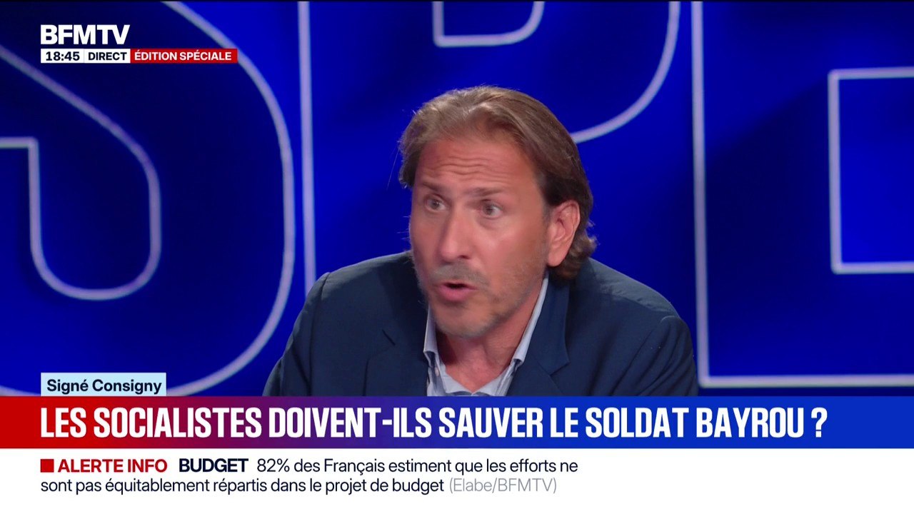Vote de confiance du 8 septembre: "Il faut construire ce compromis" assure Jérôme Guedj, député PS de l'Essonne