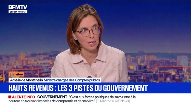 Budget 2026: L'équité fiscale, c'est que tout le monde contribue à hauteur de ses moyens , définit Amélie de Montchalin, ministre des Comptes publics