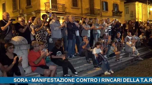 REATV- MANIFESTAZIONE POPOLARE CONTRO GLI AUMENTI DELLA TARI A SORA-REATG24