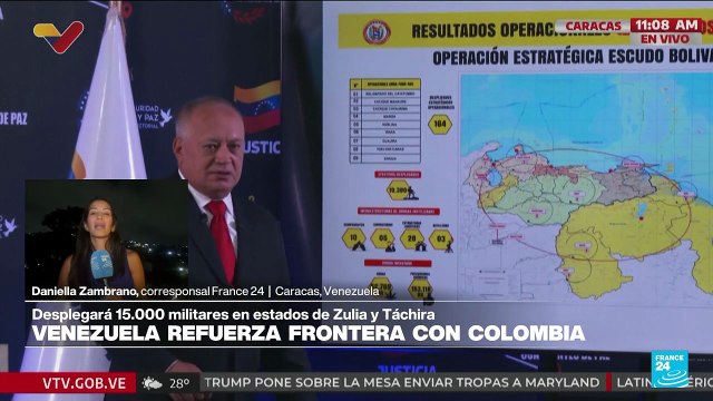 Informe desde Caracas: Gobierno de Maduro anuncia despliegue de militares en frontera con Colombia