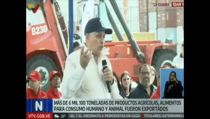 Desde el puerto de La Guaira zarpó El Buque del ALBA  con más de 6 mil toneladas de productos