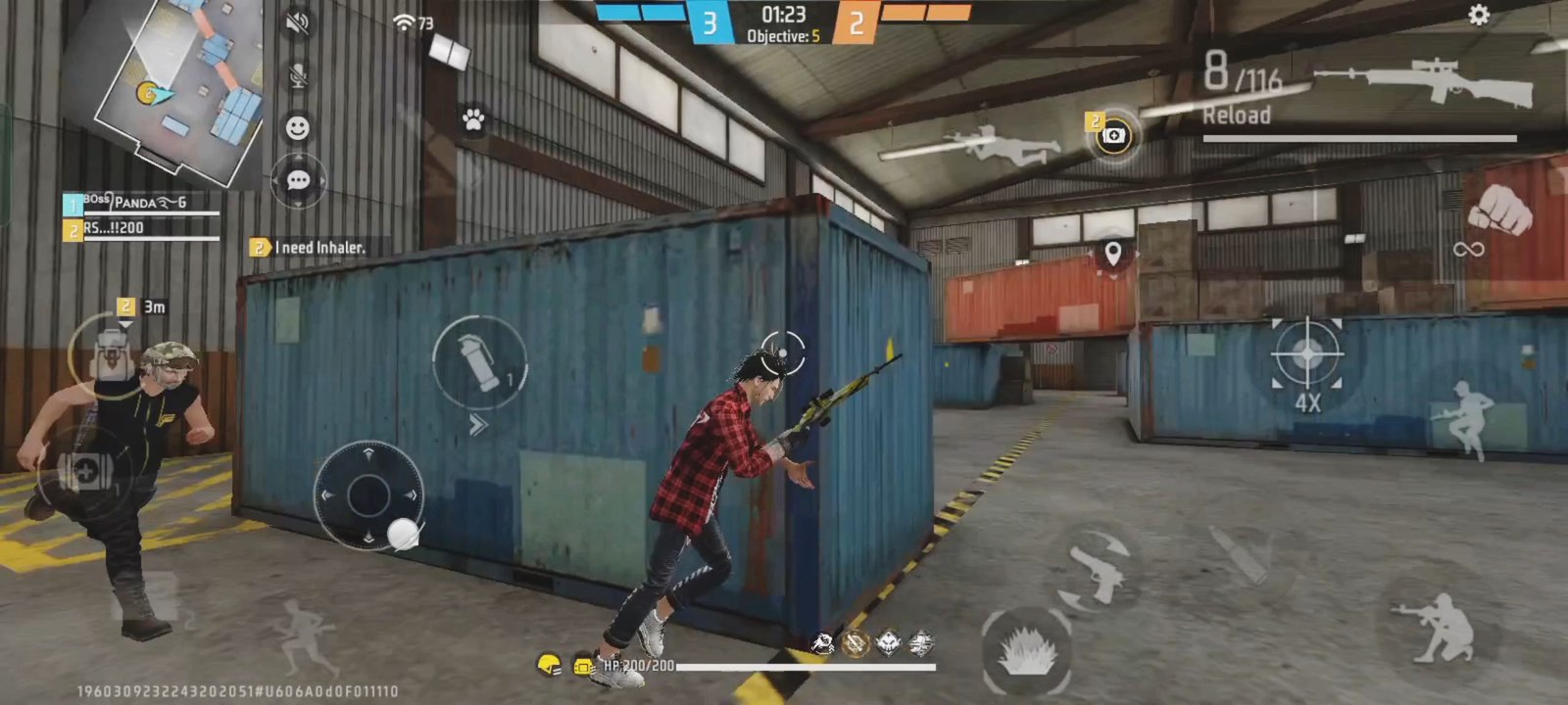 free Fire Max New AC80 Headshot game play video shots