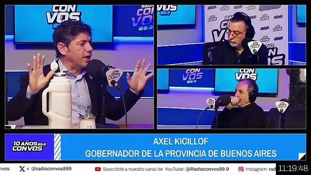 Axel Kicillof opinó sobre la violencia en el partido de Independiente contra U. de Chile