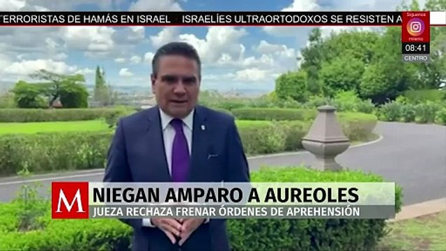 Jueza niega suspensión contra posibles órdenes de aprehensión dirigidas a Silvano Aureoles