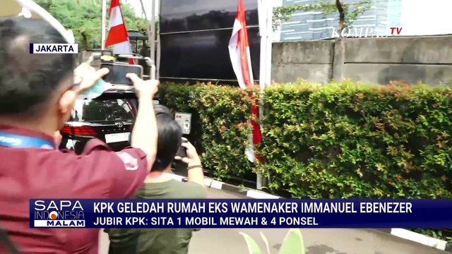 KPK Geledah Rumah Eks Wamenaker, 1 Mobil Mewah dan 4 Ponsel Disita | SAPA MALAM