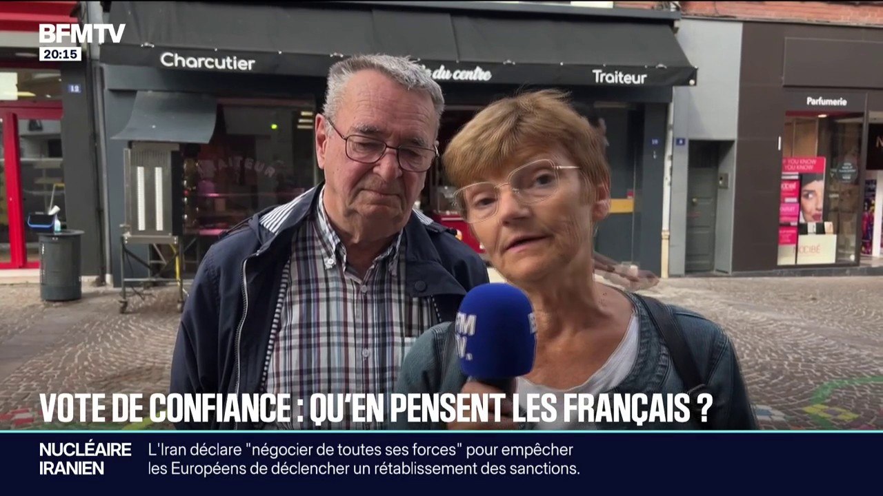 MICRO-TROTTOIR - Vote de confiance: qu'en pensent les Français?