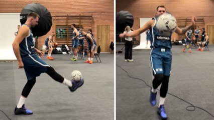 Doncic, para el Real Madrid de baloncesto... o de fútbol