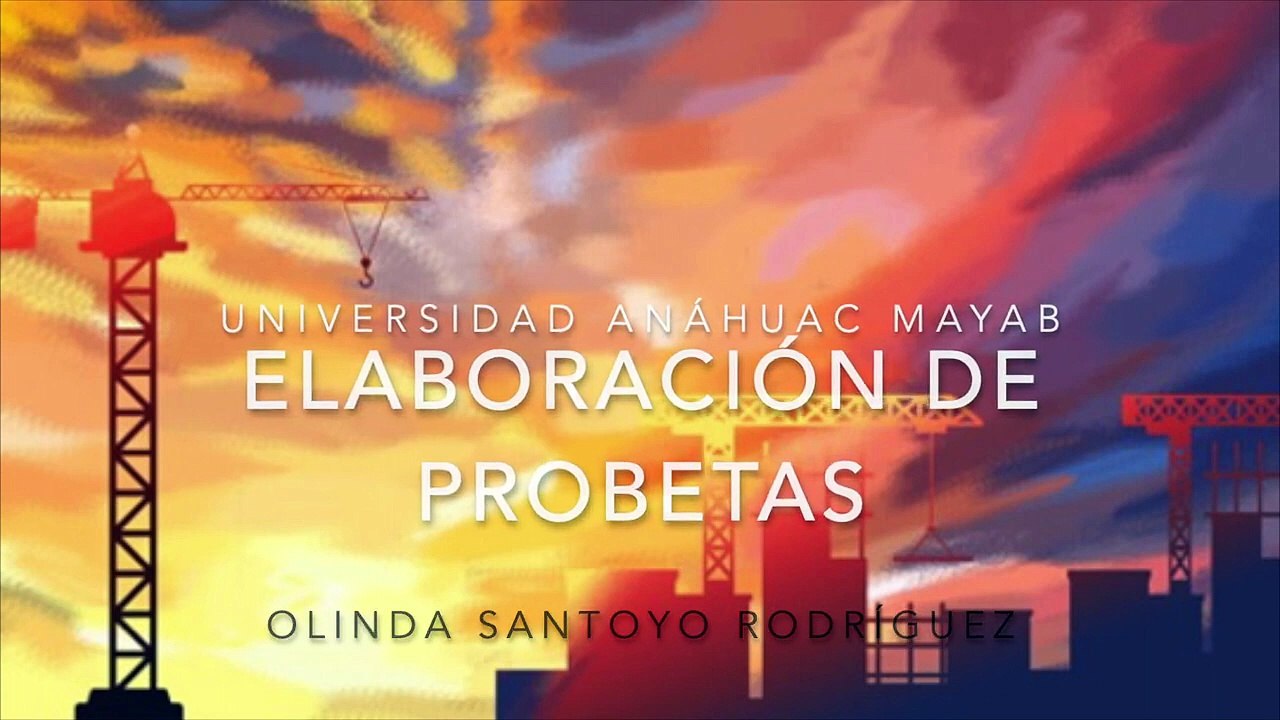 ELABORACIÓN DE PROBETAS DE MORTERO