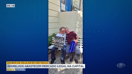 Aparelhos de celular abastecem mercado ilegal na capital