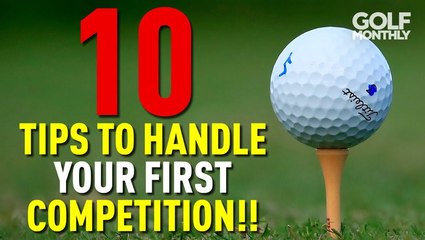 Tips To Help You Play Your First Golf Competition