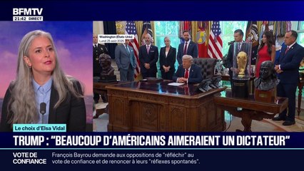 États-Unis: Donald Trump assure ne pas être un "dictateur", même si "beaucoup" d'Américains "aimeraient en avoir un"