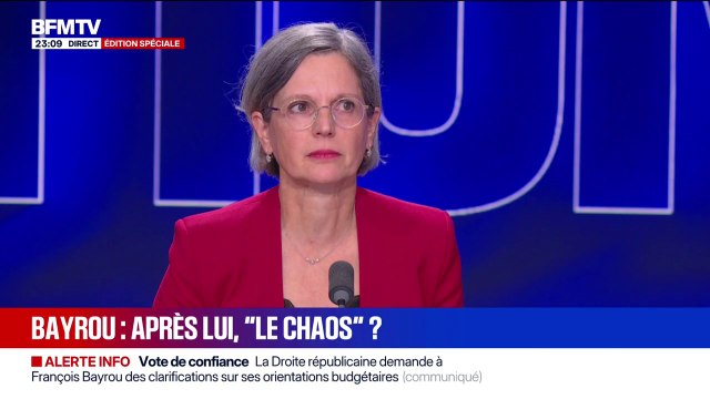 Mobilisation du 10 septembre: Le blocage est issu des sept ans de politique d'Emmanuel Macron , souligne Sandrine Rousseau, députée Les Écologistes de Paris