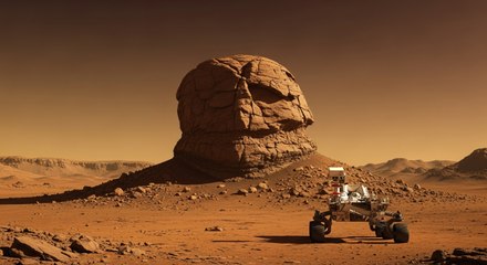 The Mars Helmet: A Geological Enigma That Defies Science