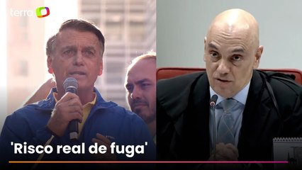 Moraes determina reforço de policiamento na residência de Bolsonaro: 'Risco real de fuga'
