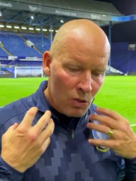 A proud Henrik Pedersen heaps praise on Sheffield Wednesday youngsters