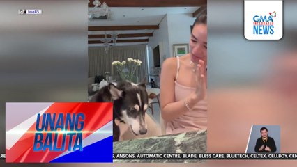 Pagkanta ni Heart Evangelista at fur baby na si Panda, nagpasaya ng netizens  | Unang Balita