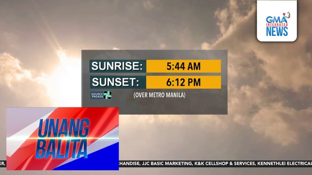 Weather update as of 6:18 a.m. (August 27, 2025) | Unang Balita