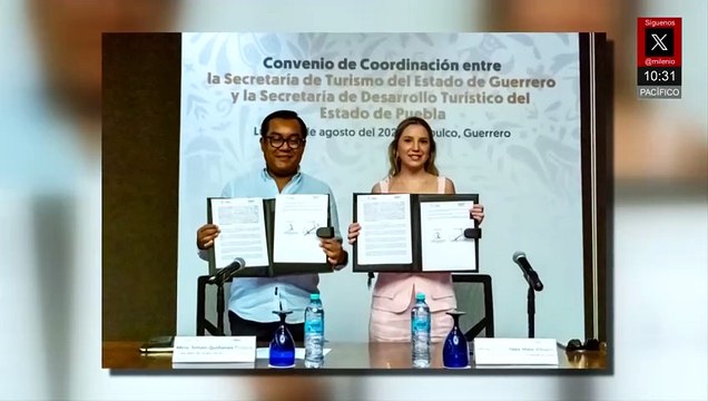 Alianza turística entre Puebla y Guerrero busca atraer más visitantes