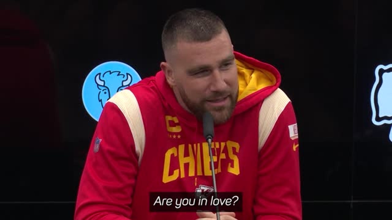 When Travis Kelce was asked if he loves Taylor Swift