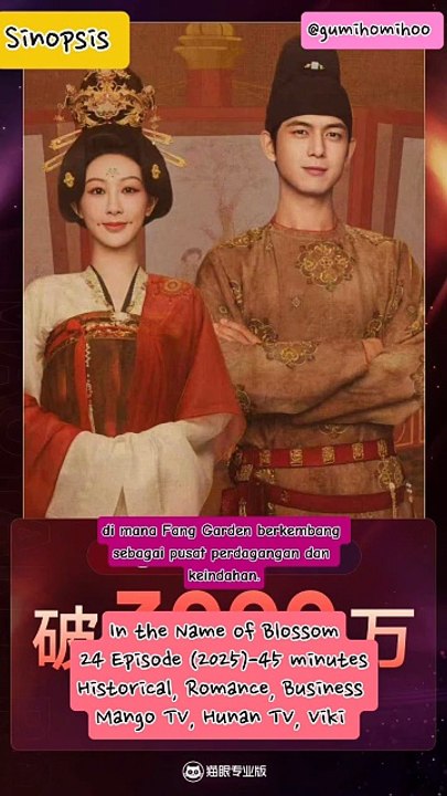 Sinopsis Drama China In The Name of Blossom