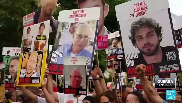 Protestas masivas en Israel exigen la liberación de rehenes en Gaza