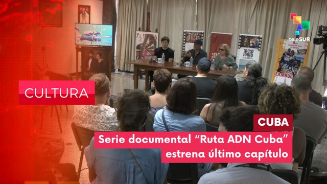 Conferencia de prensa en Cuba presentó último capítulo de Ruta ADN Cuba CULTURA EDICIÓN CENTRAL 26-08-2025