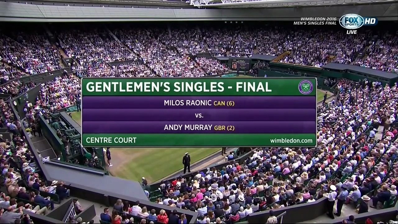 FOX Sports HD (SCTV, HTVC & VTVcab) | Wimbledon 2016 : Mens Singles Final (2)