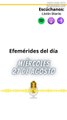 Efemérides | Miércoles 27 de Agosto 2025