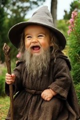 The Lord of the Rings Cute Babies 🧙‍♂️👶 | Adorable Baby Fantasy Moments 💫 #shorts